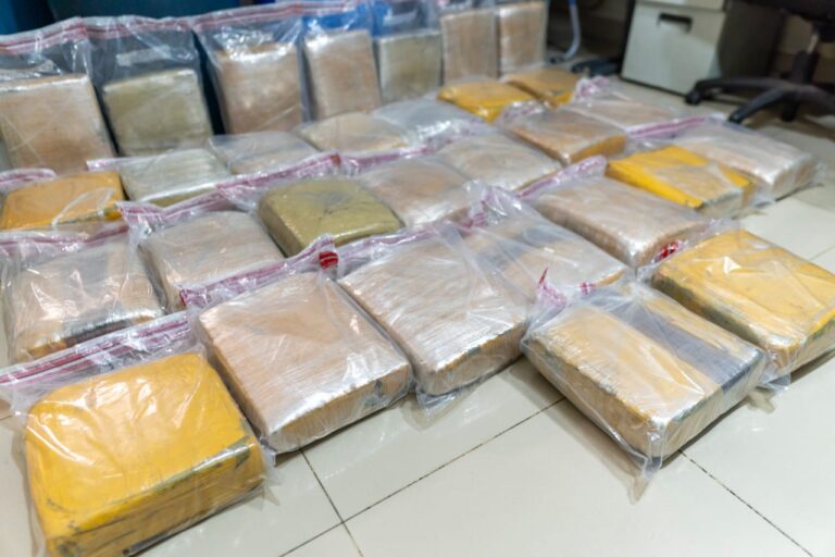 Interceptan hombre en Peravia con 243 libras de presunta marihuana